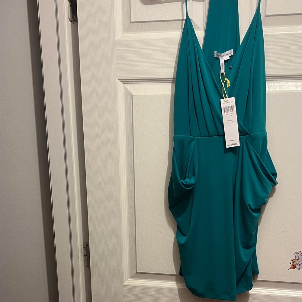 BCBGeneration Teal Mini Dress
